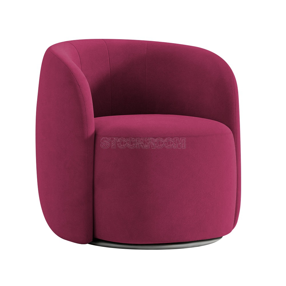 Robeto Contemporary Curved Single Seater and Lounge Chair