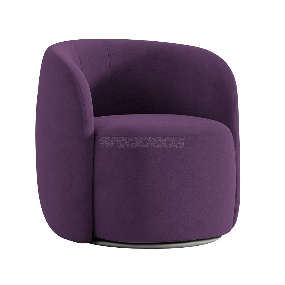 Robeto Contemporary Curved Single Seater and Lounge Chair