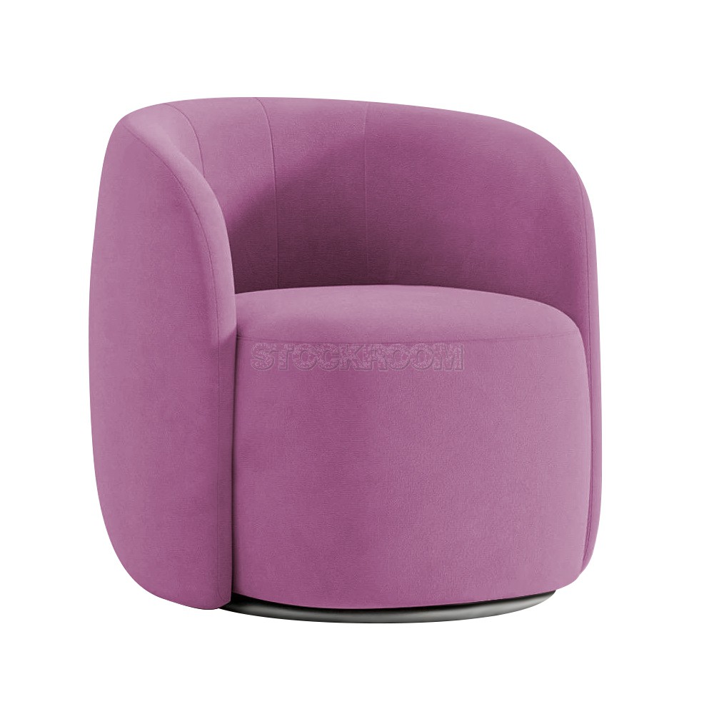 Robeto Contemporary Curved Single Seater and Lounge Chair