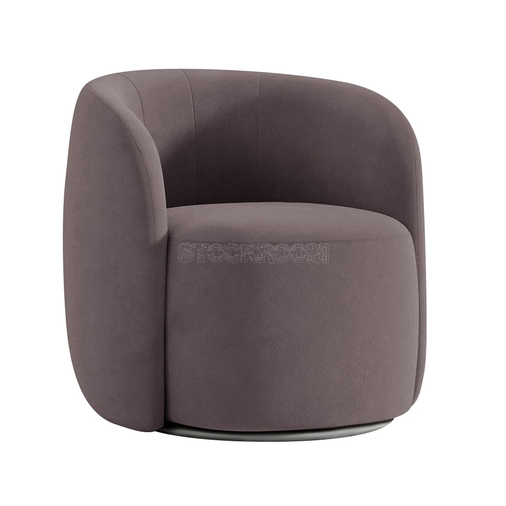 Robeto Contemporary Curved Single Seater and Lounge Chair