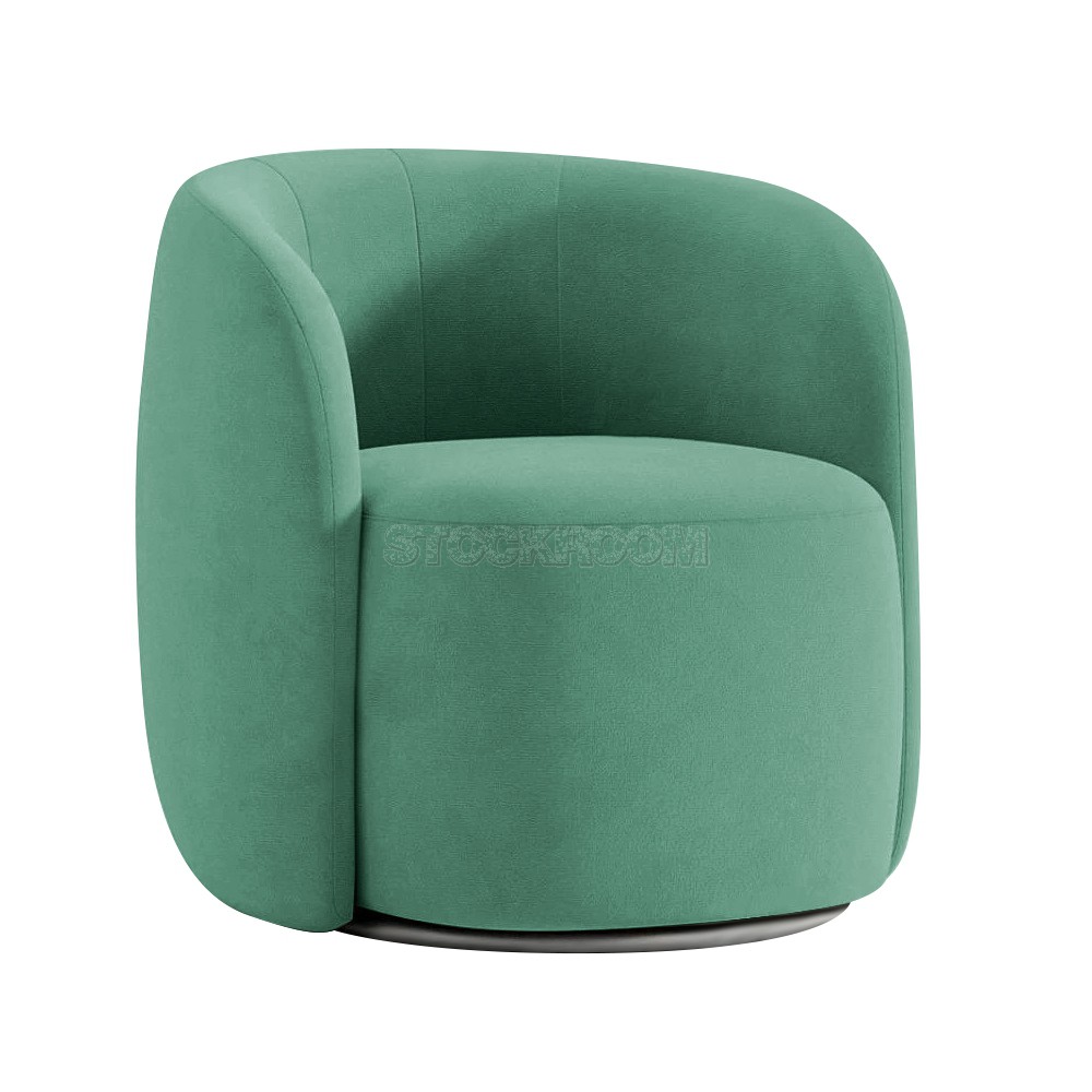 Robeto Contemporary Curved Single Seater and Lounge Chair
