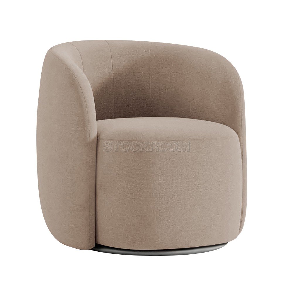 Robeto Contemporary Curved Single Seater and Lounge Chair