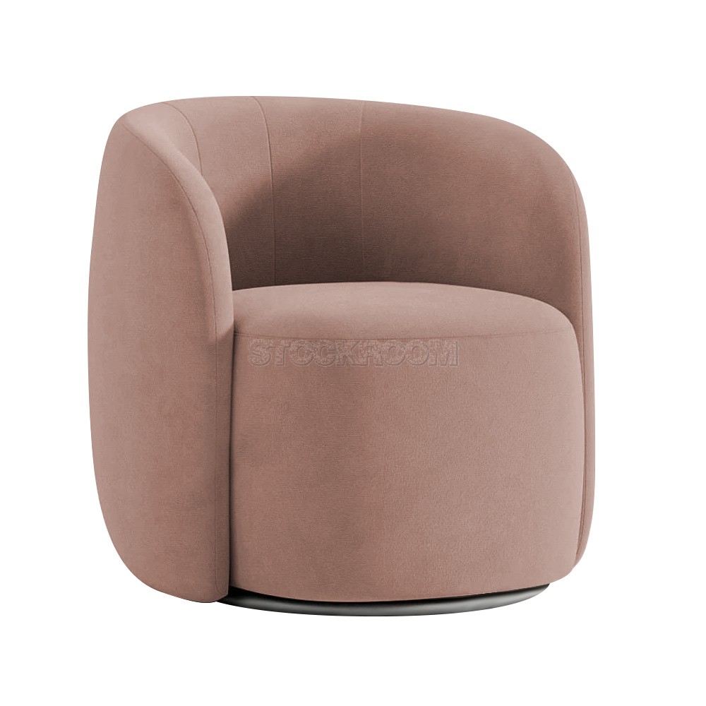 Robeto Contemporary Curved Single Seater and Lounge Chair