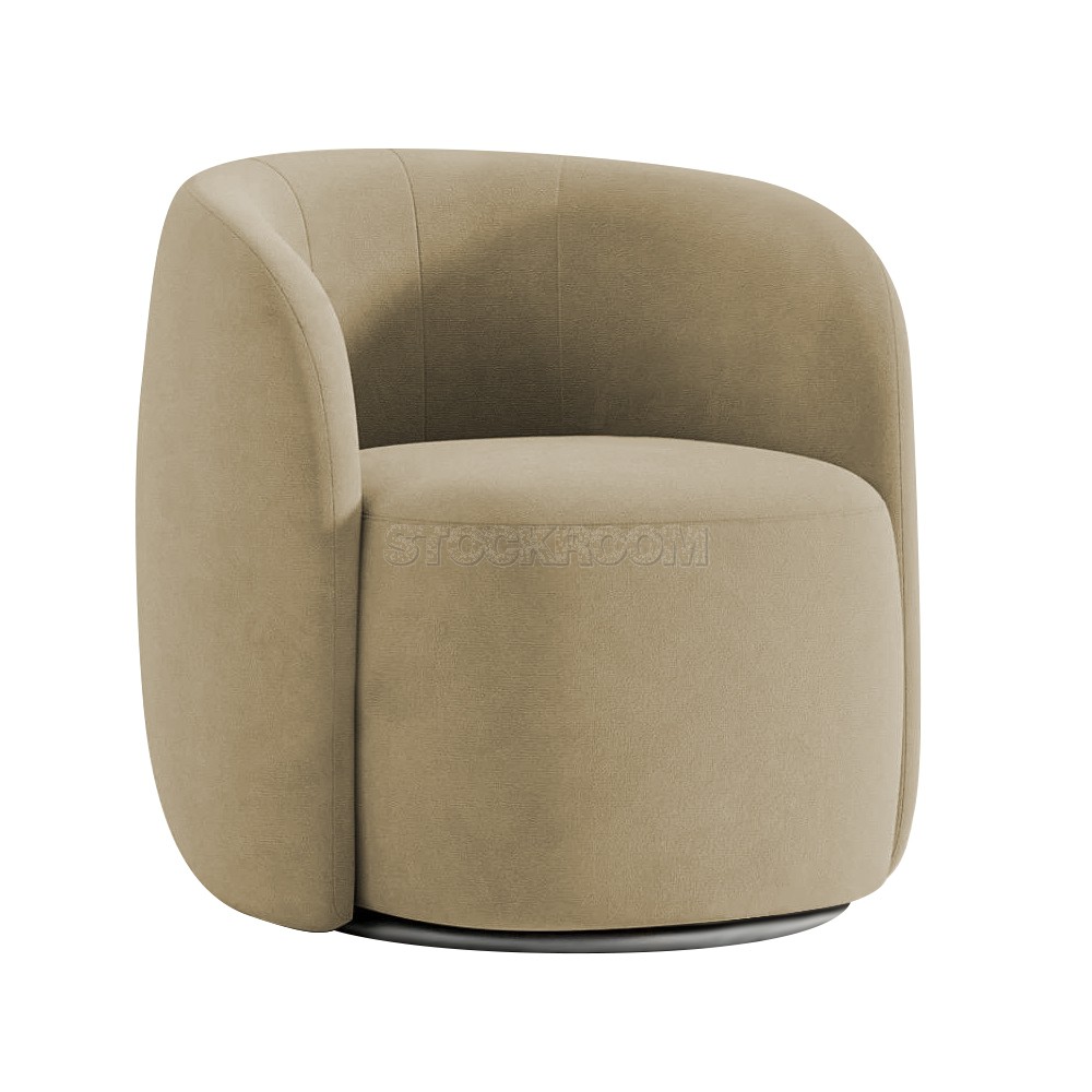 Robeto Contemporary Curved Single Seater and Lounge Chair