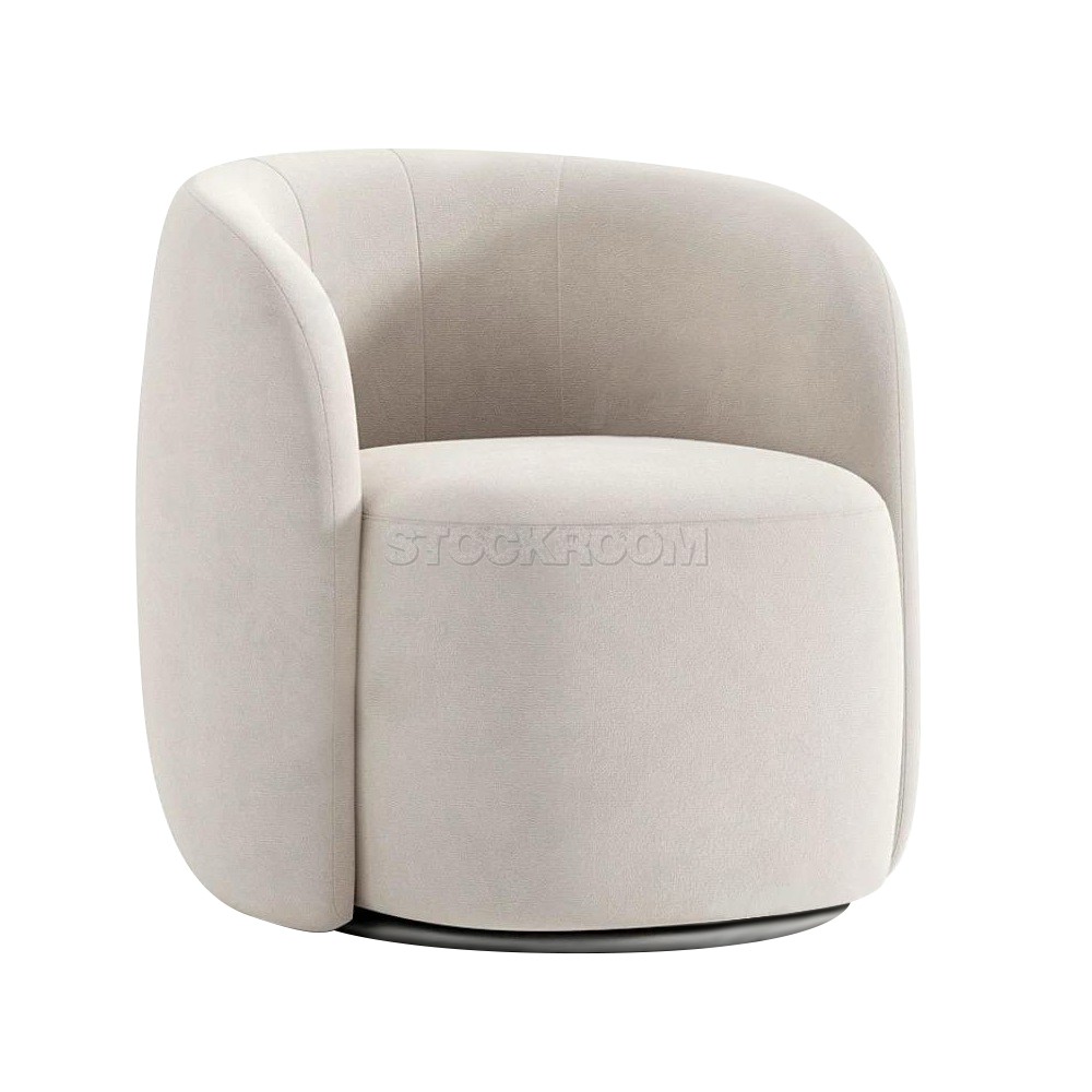 Robeto Contemporary Curved Single Seater and Lounge Chair