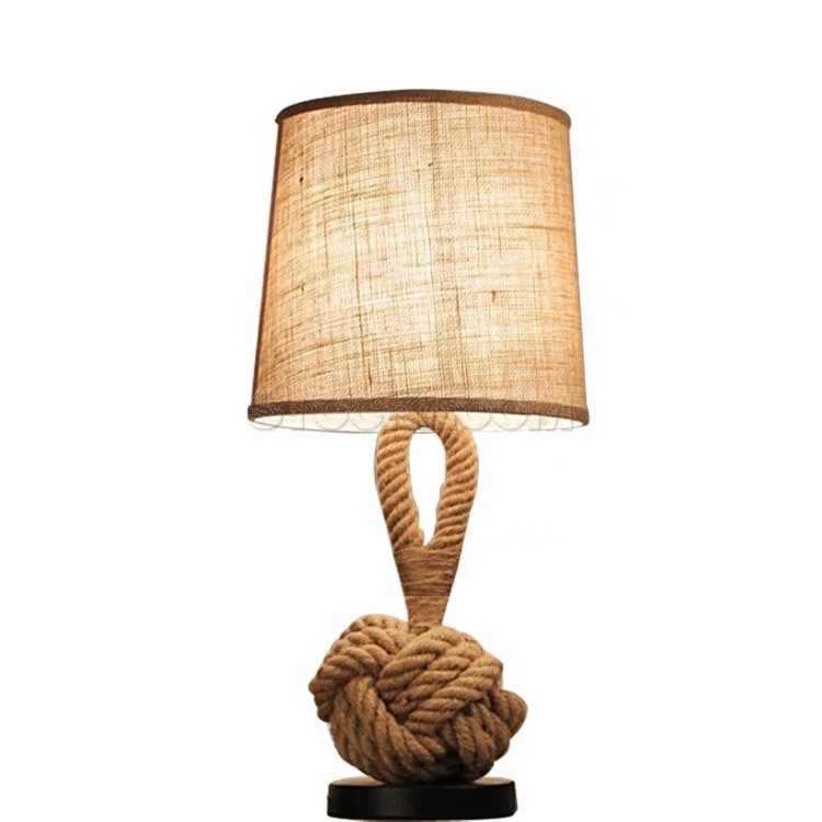 Rope Knot Style Table Lamp II