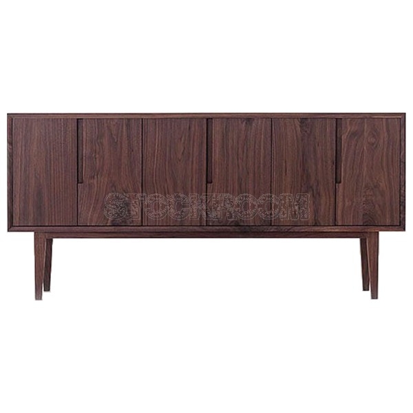 Rupert Solid Oak Wood Storage Cabinet