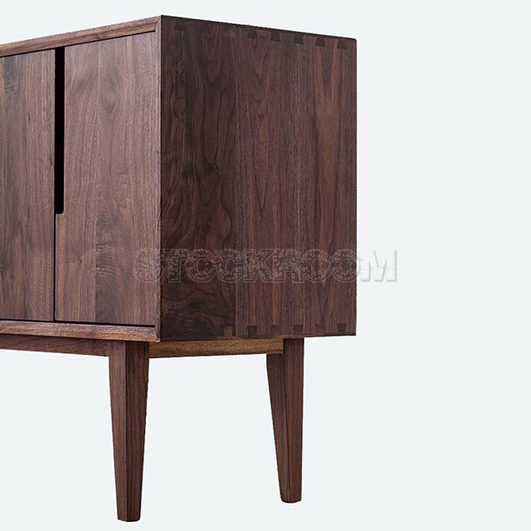 Rupert Solid Oak Wood Storage Cabinet