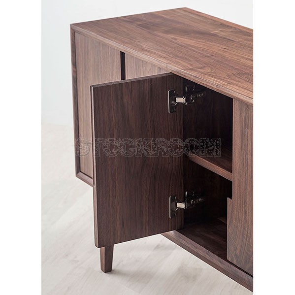 Rupert Solid Oak Wood Storage Cabinet