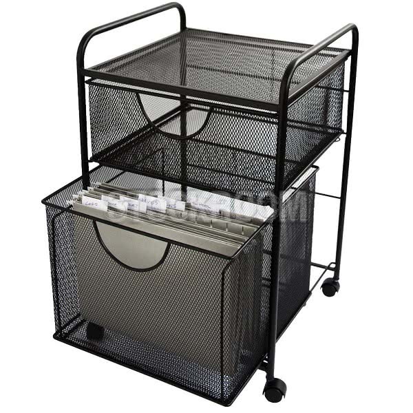 Severino Storage Hanging File and Storage Cart