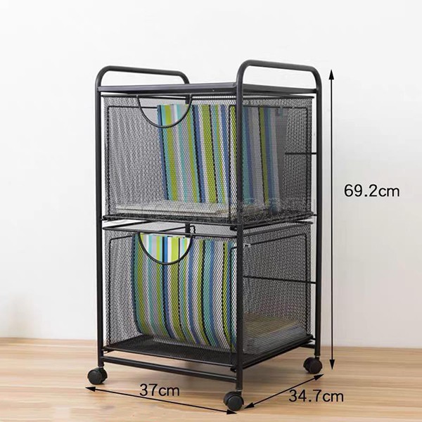 Severino Storage Hanging File and Storage Cart