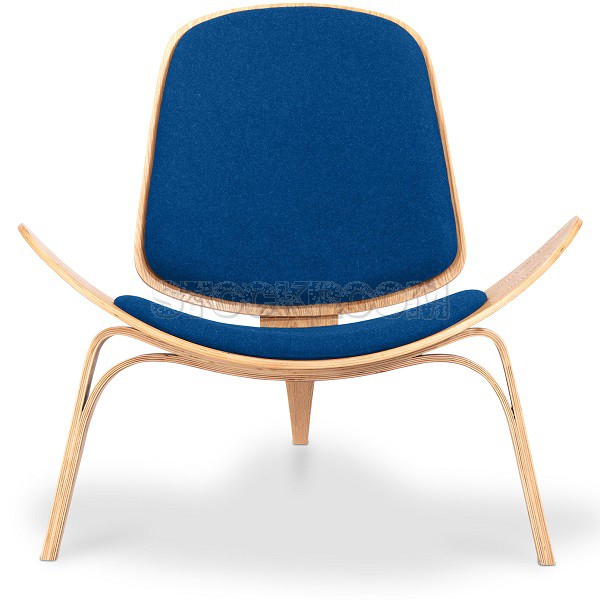 Hans J. Wegner Style Shell Chair CH07