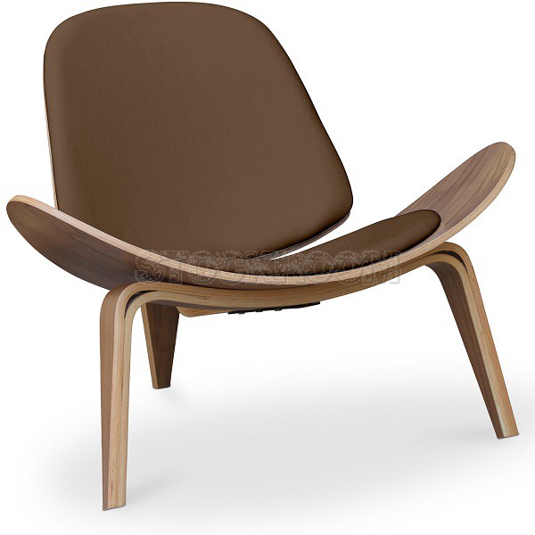 Hans J. Wegner Style Shell Chair CH07