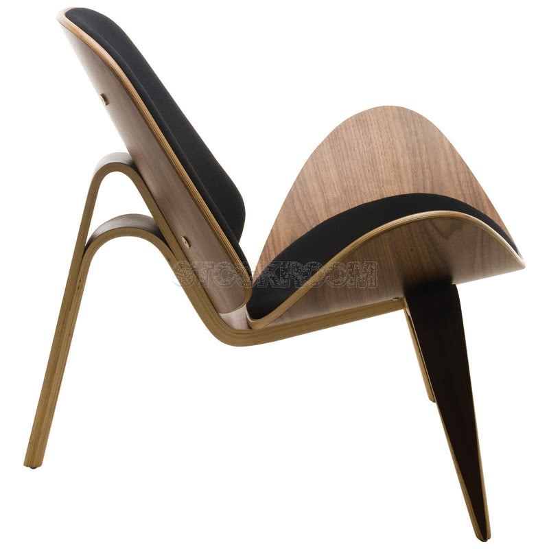 Hans J. Wegner Style Shell Chair CH07