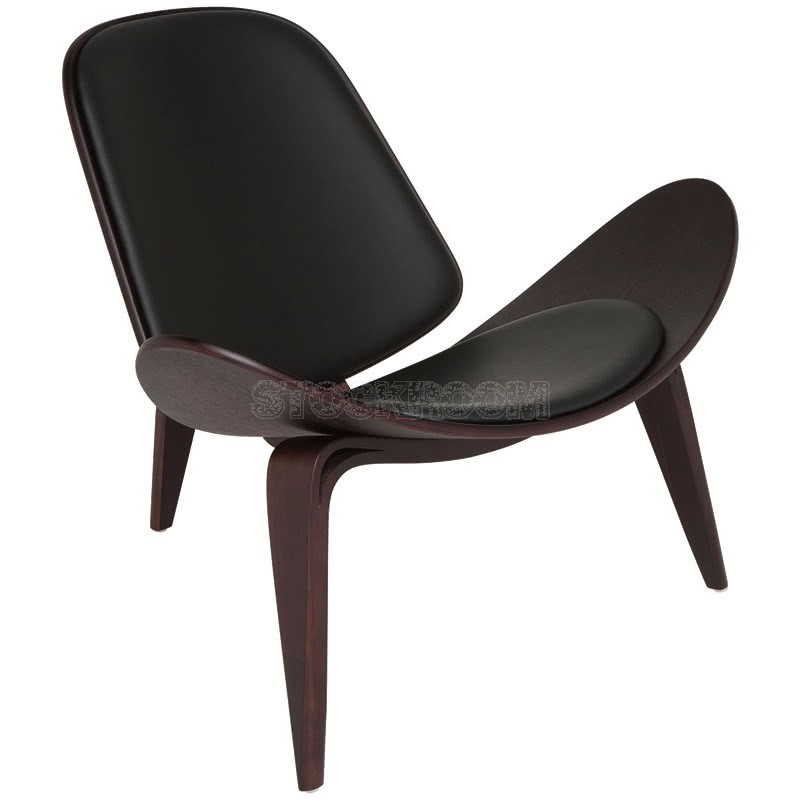 Hans J. Wegner Style Shell Chair CH07