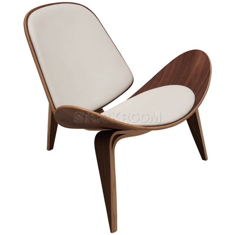 Hans J. Wegner Style Shell Chair CH07