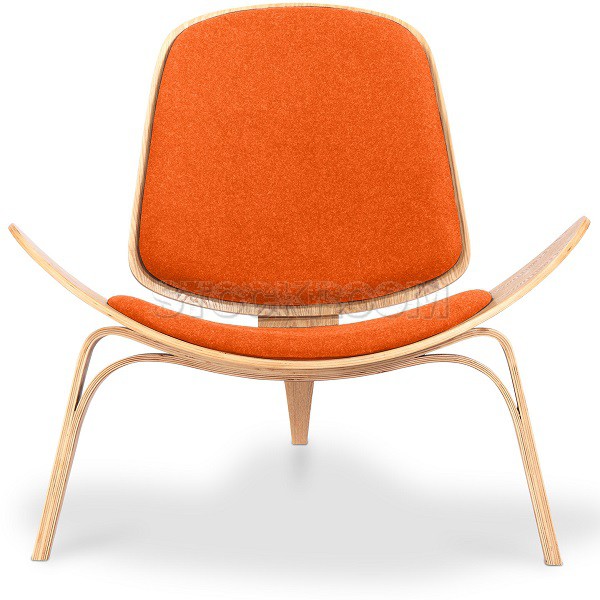 Hans J. Wegner Style Shell Chair CH07