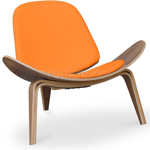 Hans J. Wegner Style Shell Chair CH07