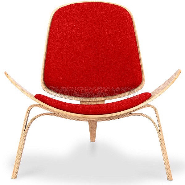 Hans J. Wegner Style Shell Chair CH07