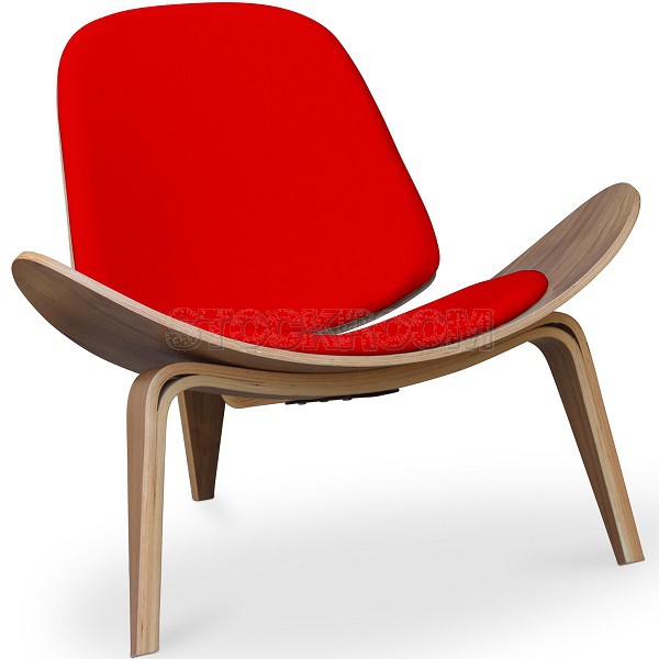 Hans J. Wegner Style Shell Chair CH07