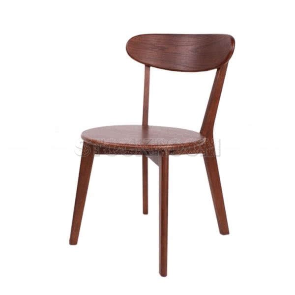 Smith Solid Oak Wood Dining Chair