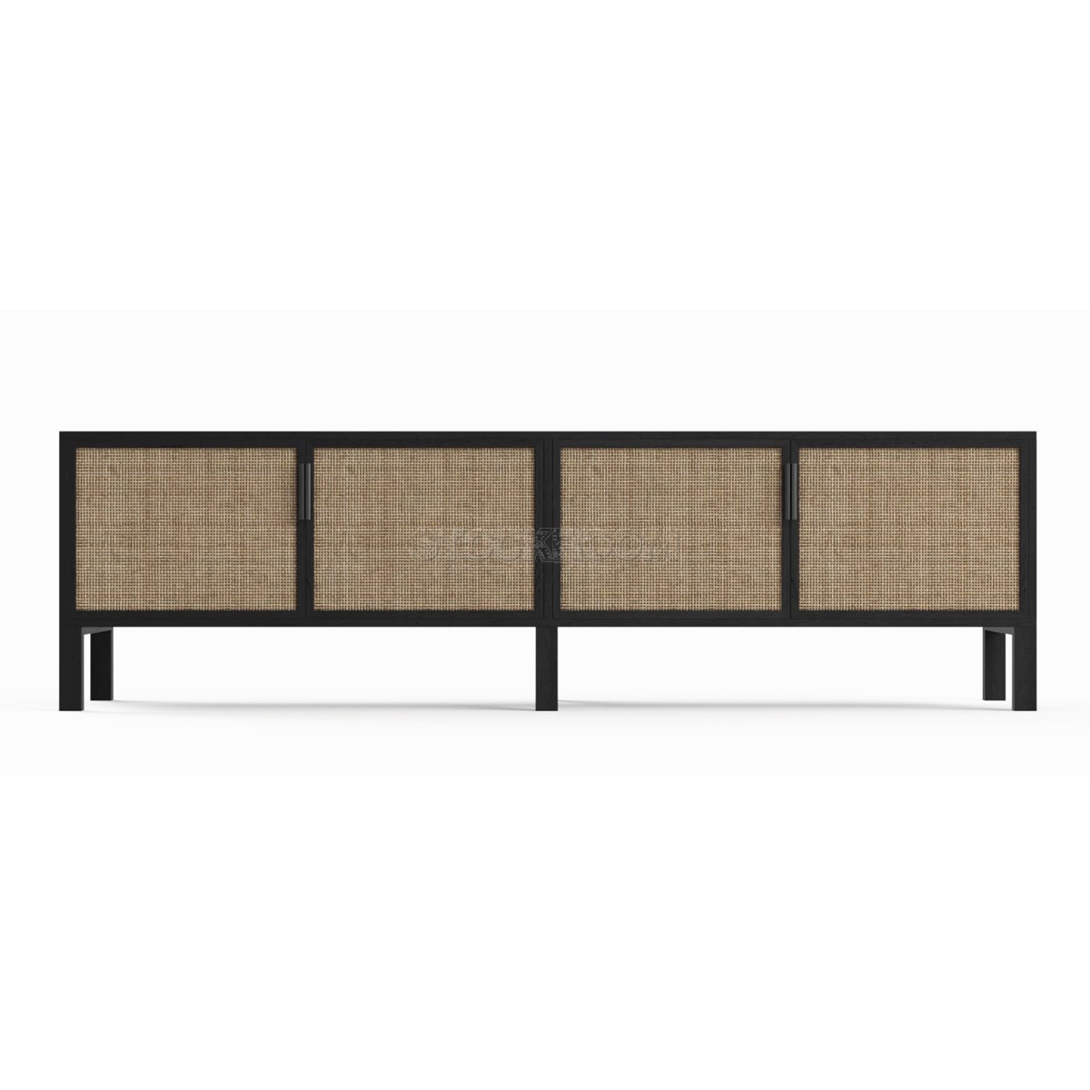 Harper Rattan Entertainment Unit TV Cabinet / Media Console