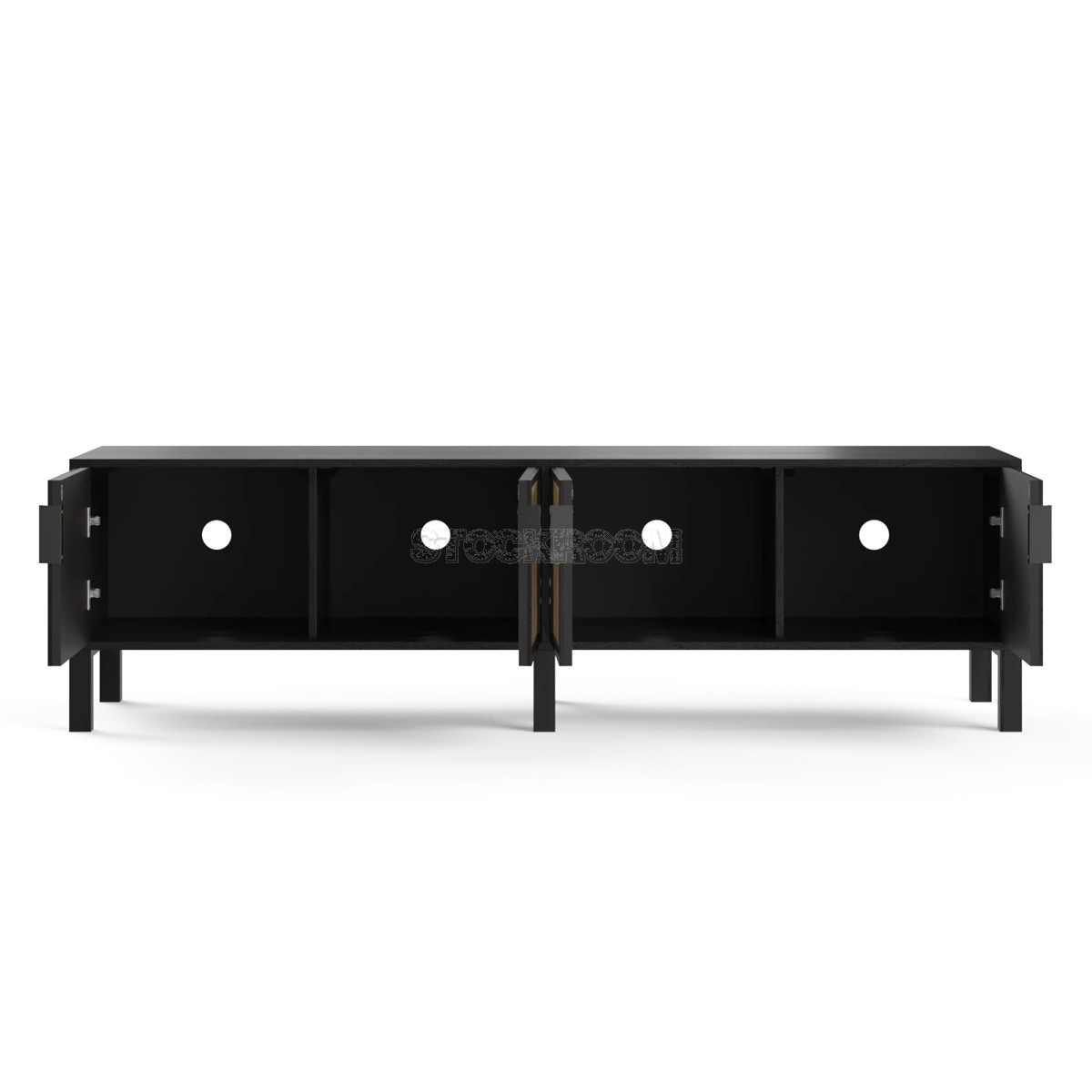 Harper Rattan Entertainment Unit TV Cabinet / Media Console