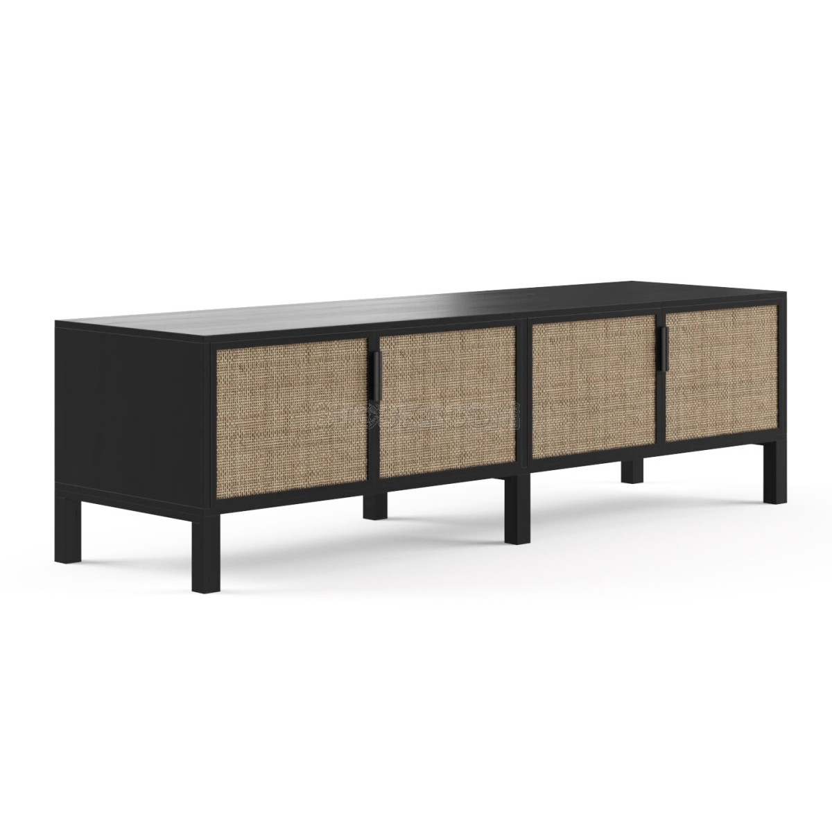 Harper Rattan Entertainment Unit TV Cabinet / Media Console