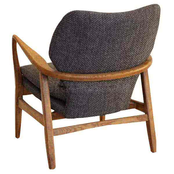 Solomon Solid Wood Lounge Chair / Armchair