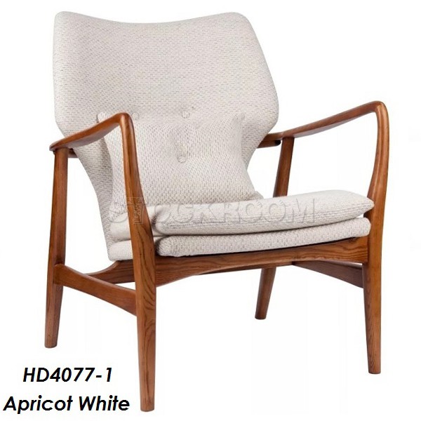 Solomon Solid Wood Lounge Chair / Armchair