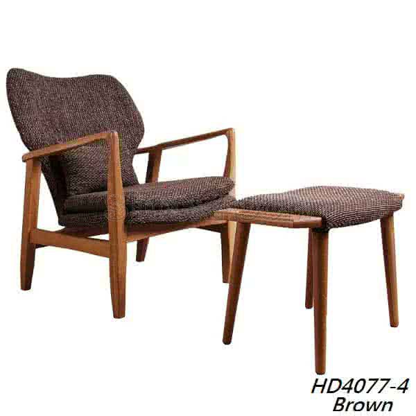 Solomon Solid Wood Lounge Chair / Armchair