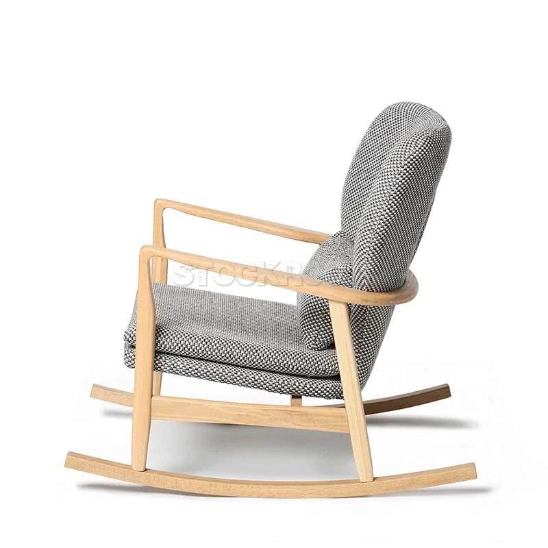 Solomon Solid Wood Rocking Chair