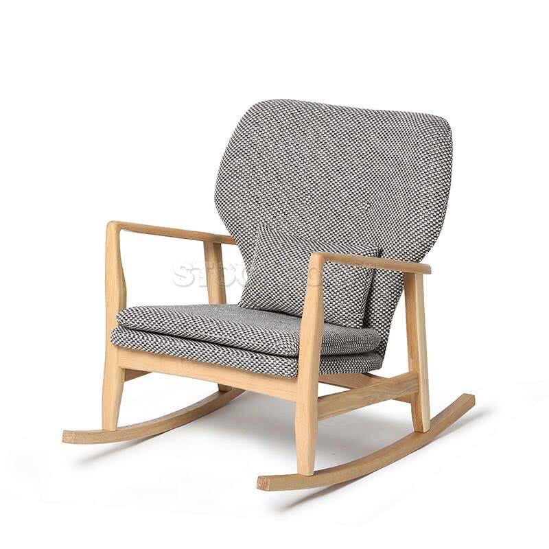 Solomon Solid Wood Rocking Chair