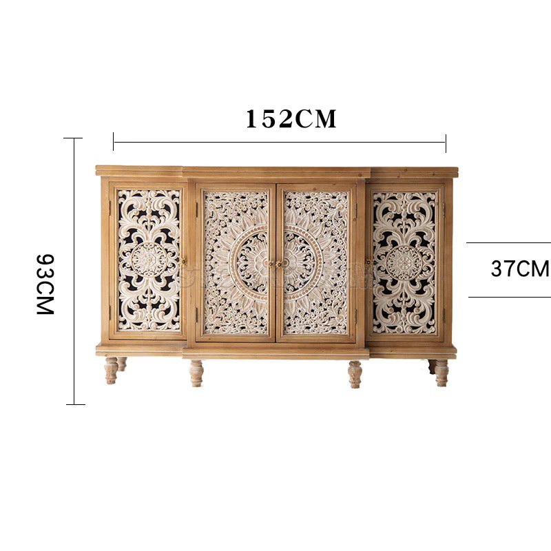 Sonia French Vintage Style Sideboard