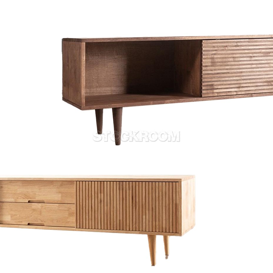 Sonny Solid Wood TV Cabinet 