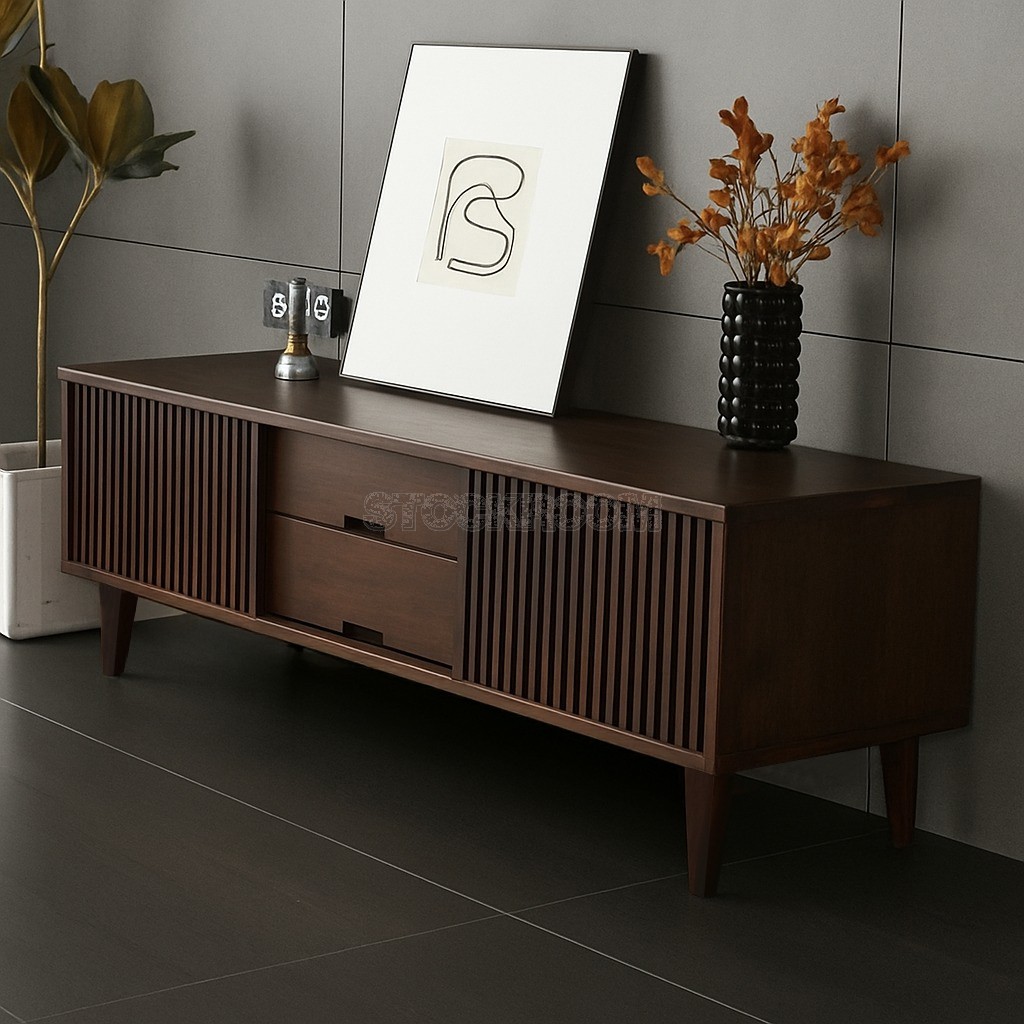 Sonny Solid Wood TV Cabinet 