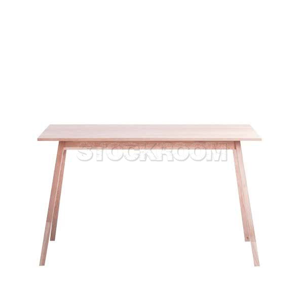 Sottile Solid Oak Wood Desk