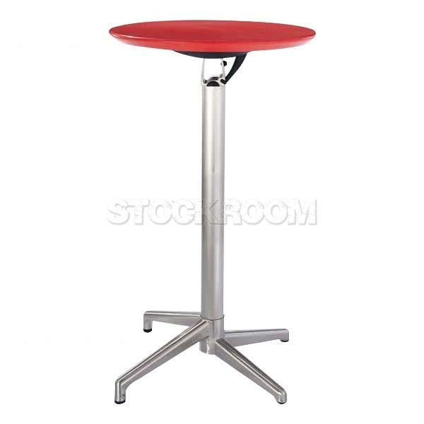 Spencer Round Folding High Table