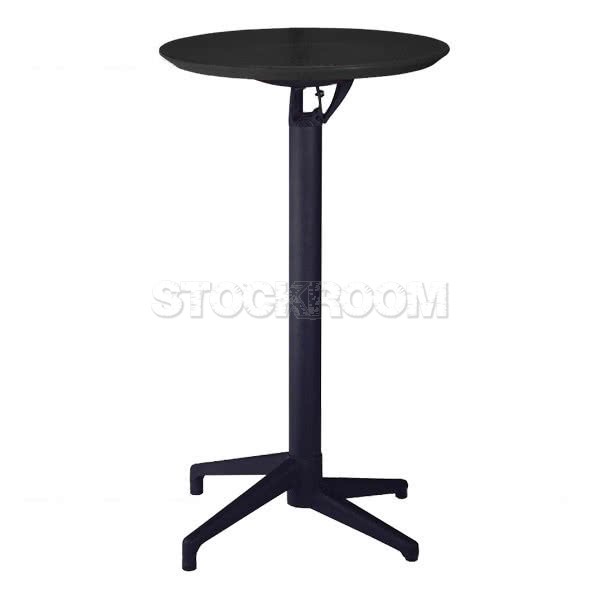 Spencer Round Folding High Table