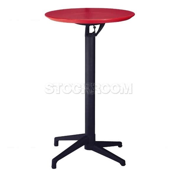 Spencer Round Folding High Table