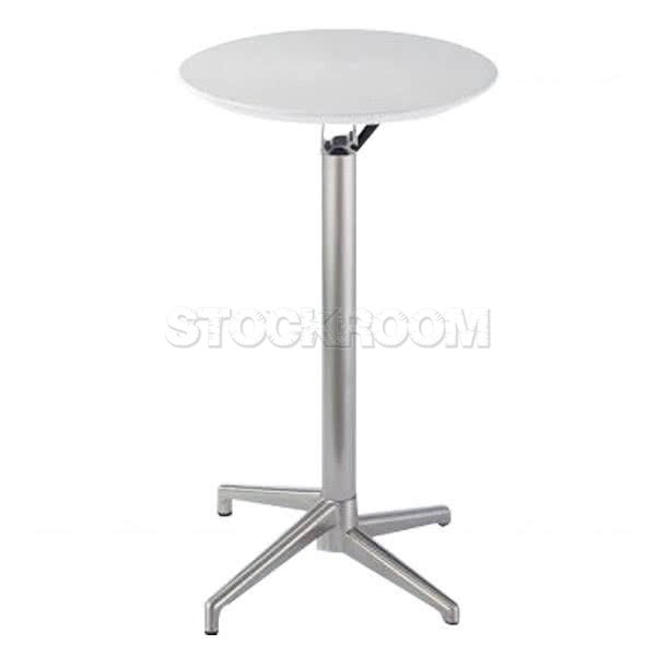 Spencer Round Folding High Table