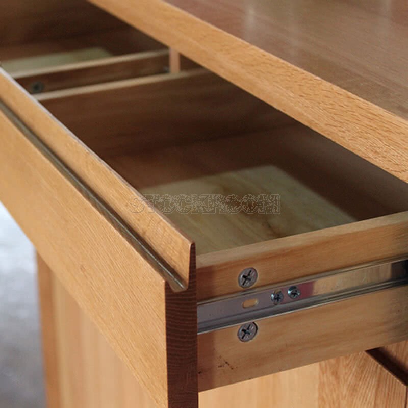 Squado Solid Oak Wood Shoe Rack/ Storage Cabinet