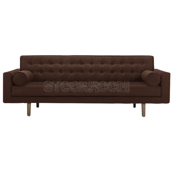 Stockroom Ayva Leather Sofa - 3 Seater