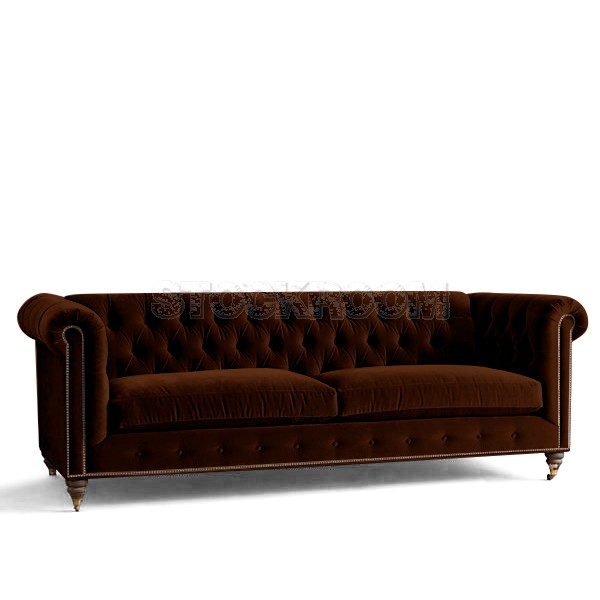 STOCKROOM Chesterfield Fabric Sofa - Deluxe - 2 & 3 Seater