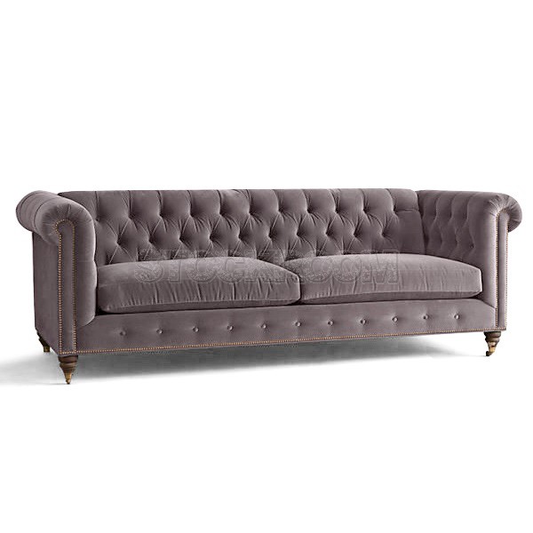 STOCKROOM Chesterfield Fabric Sofa - Deluxe - 2 & 3 Seater