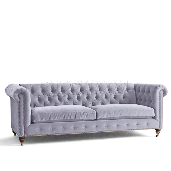 STOCKROOM Chesterfield Fabric Sofa - Deluxe - 2 & 3 Seaters