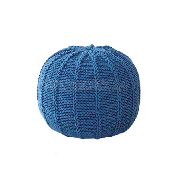 STOCKROOM Knitted Pouffe Ottoman