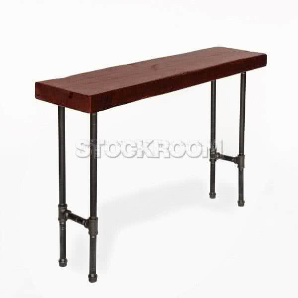 STOCKROOM Modern Industry Solid Wood Console Table