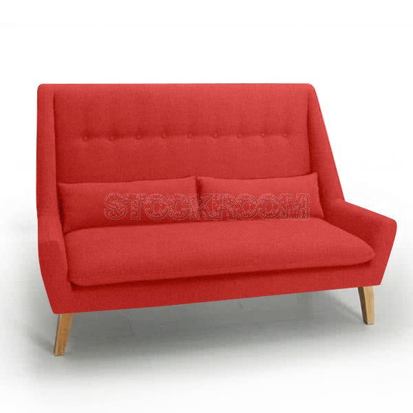 Stockroom Sheffield Highback Contemporary Fabric Sofa