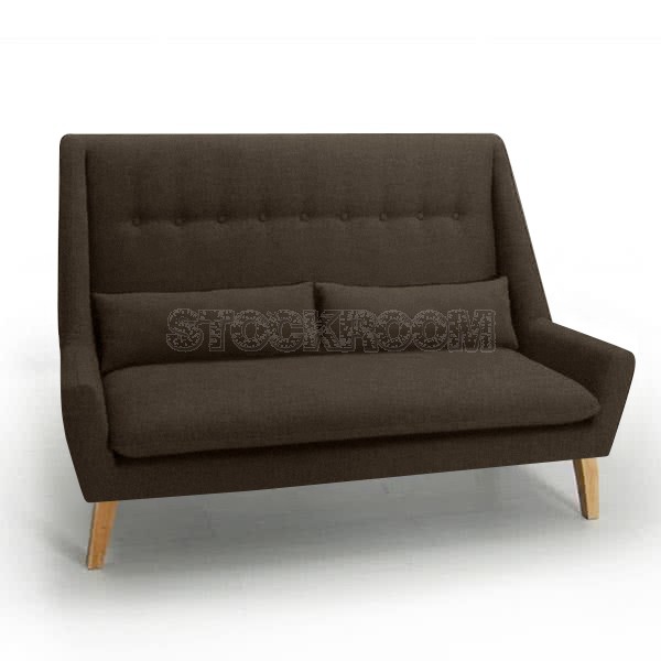 Stockroom Sheffield Highback Contemporary Fabric Sofa